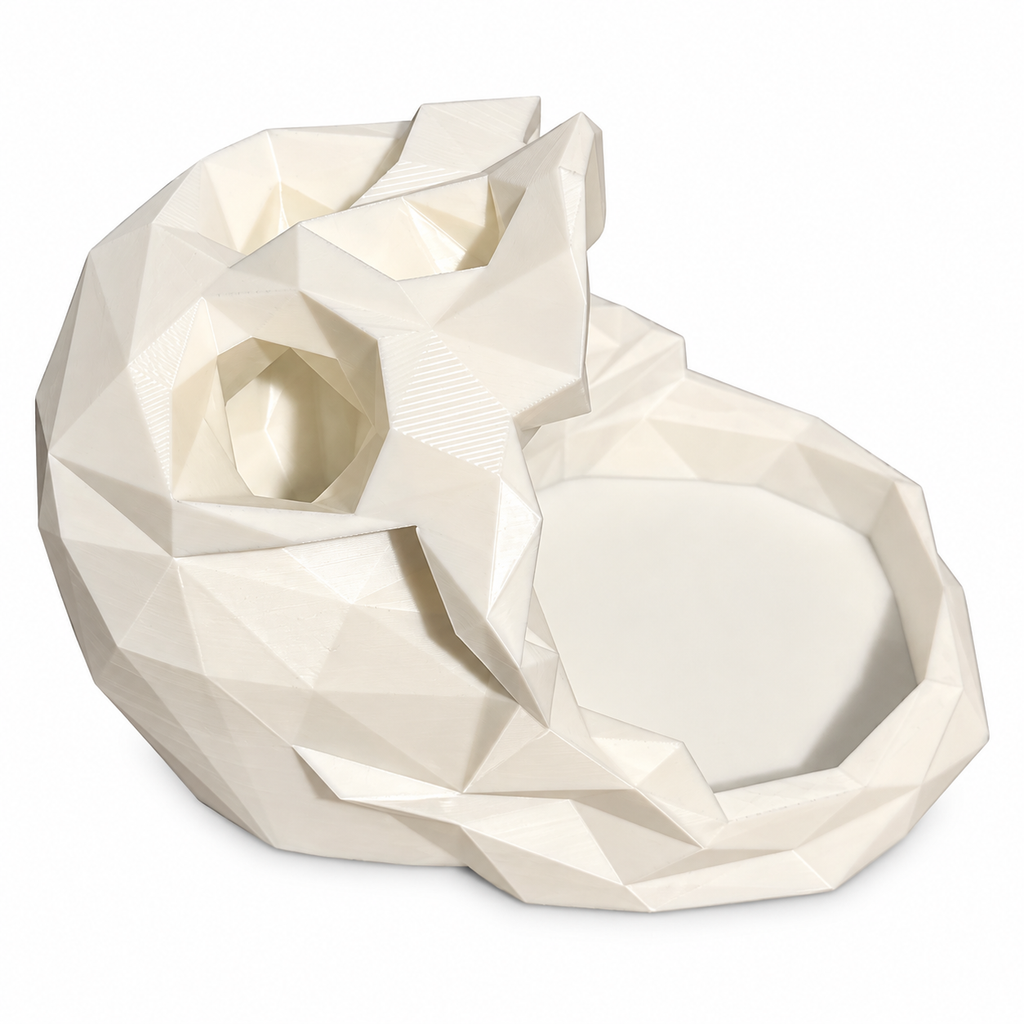 Low-Poly Skull Dice Tower
