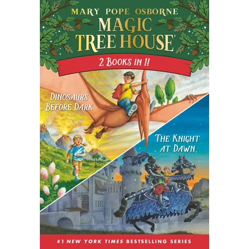 Magic Tree House 2-In-1 Bindup: Dinosaurs Before Dark/The Knight at Dawn - Paperback