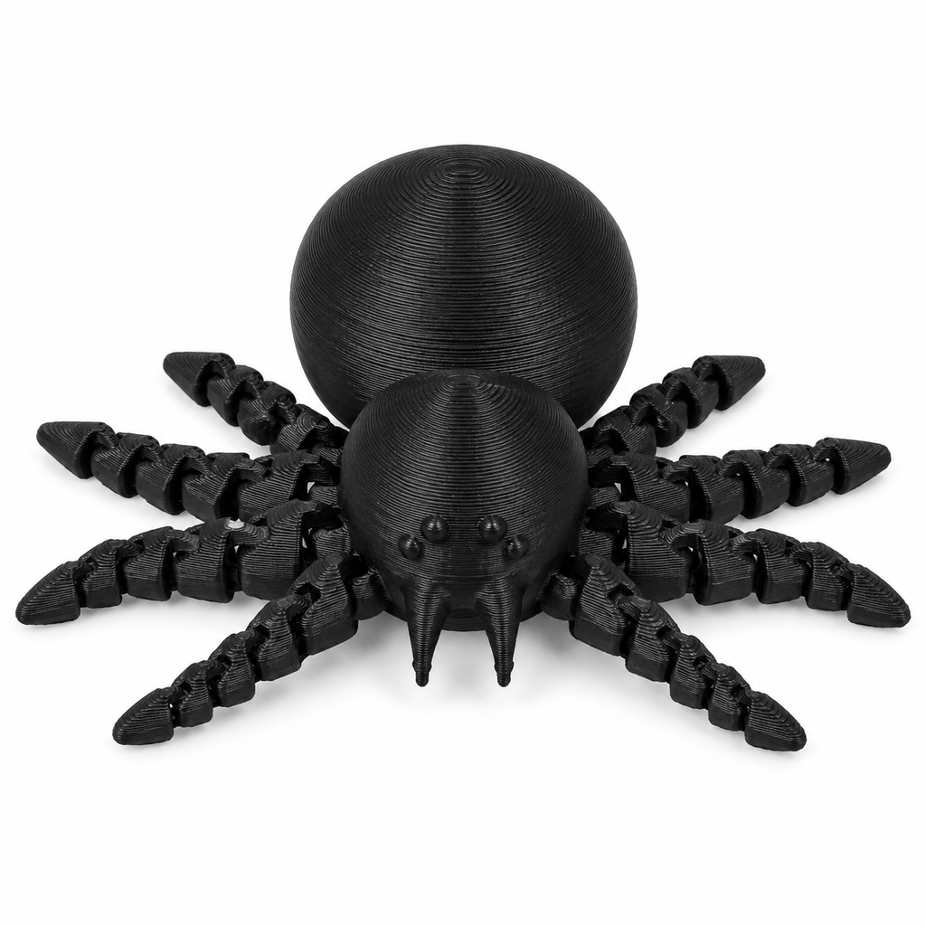 Articulating Spider: Creepy-Cute Halloween Décor (Mini or Large)