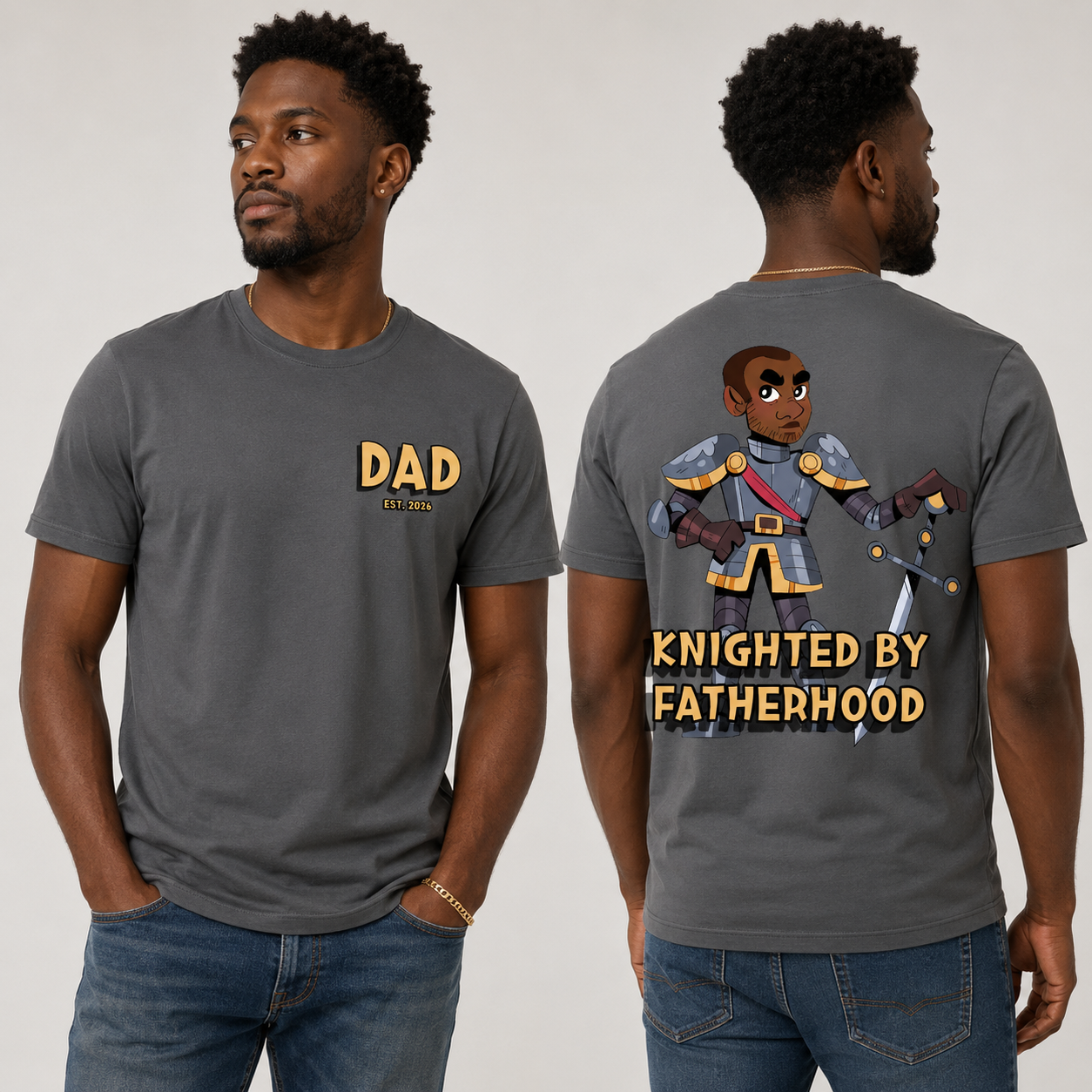 Knighted by Fatherhood Shirt