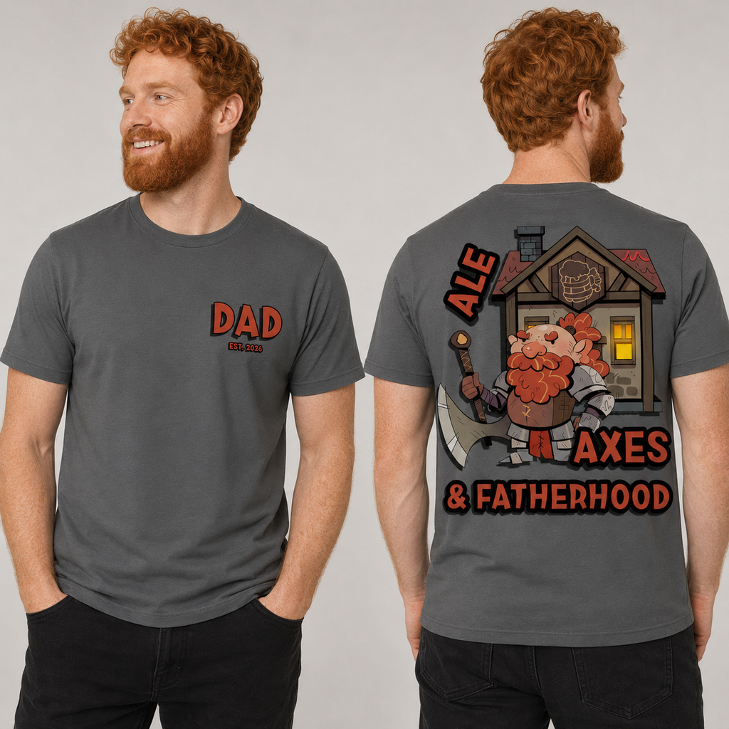 Ale, Axes, and Fatherhood Shirt